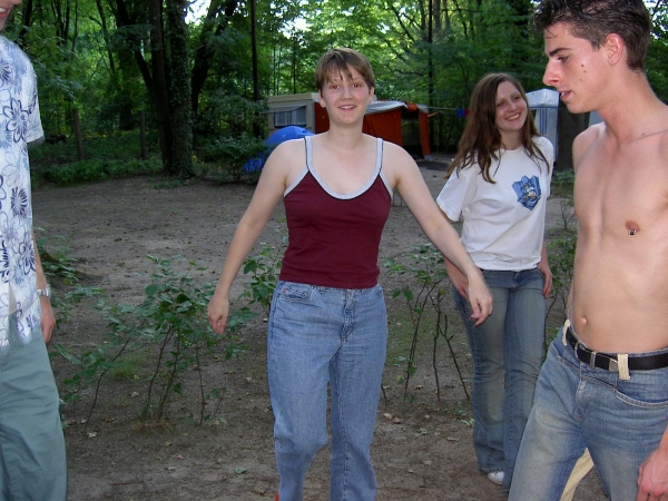 from left to right: Anja, Andrea, Benny