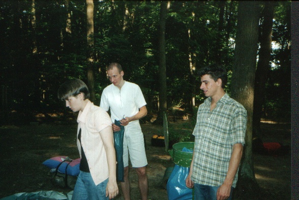 from left to right: Anja, Dirk and Benny