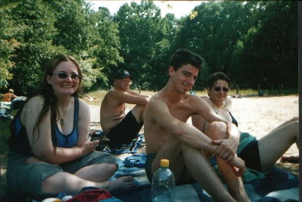 from left to right: Jessi, J�rgen, Benny, Anja