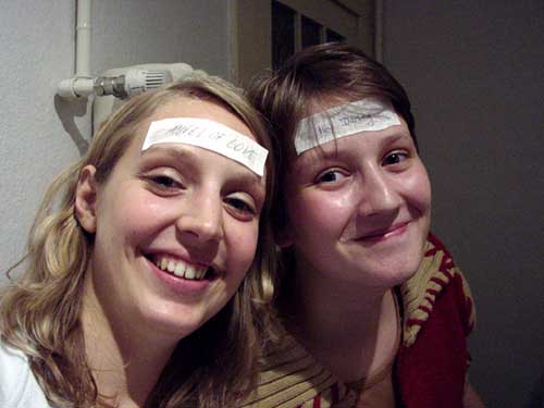 Nadine and Anja