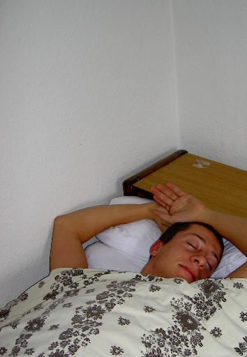 Tino ... sleeping