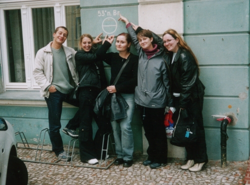 Tino, Nadine, Trixi, Anja and Jessi